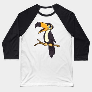 Kawaii Toucan Baseball T-Shirt